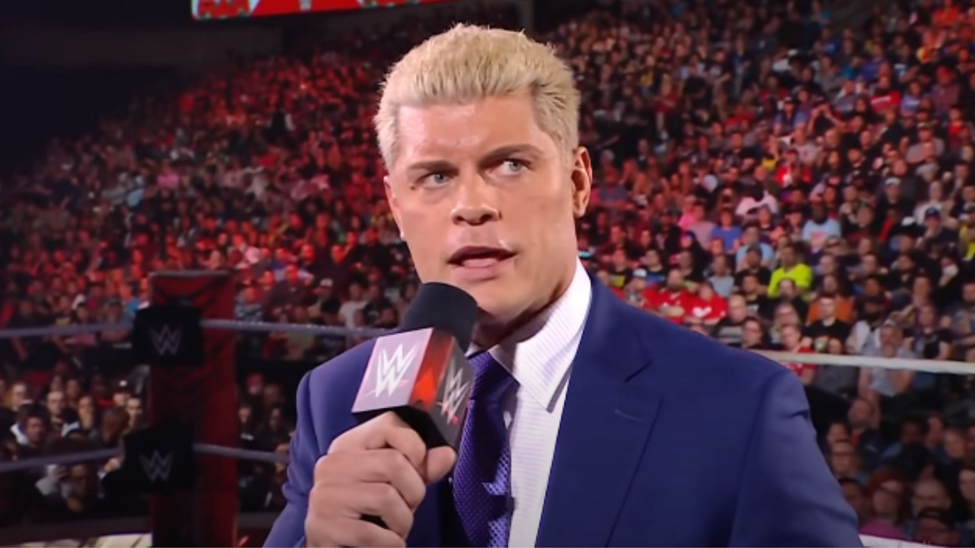 RAW Superstar Cody Rhodes has never held a WWE World Championship