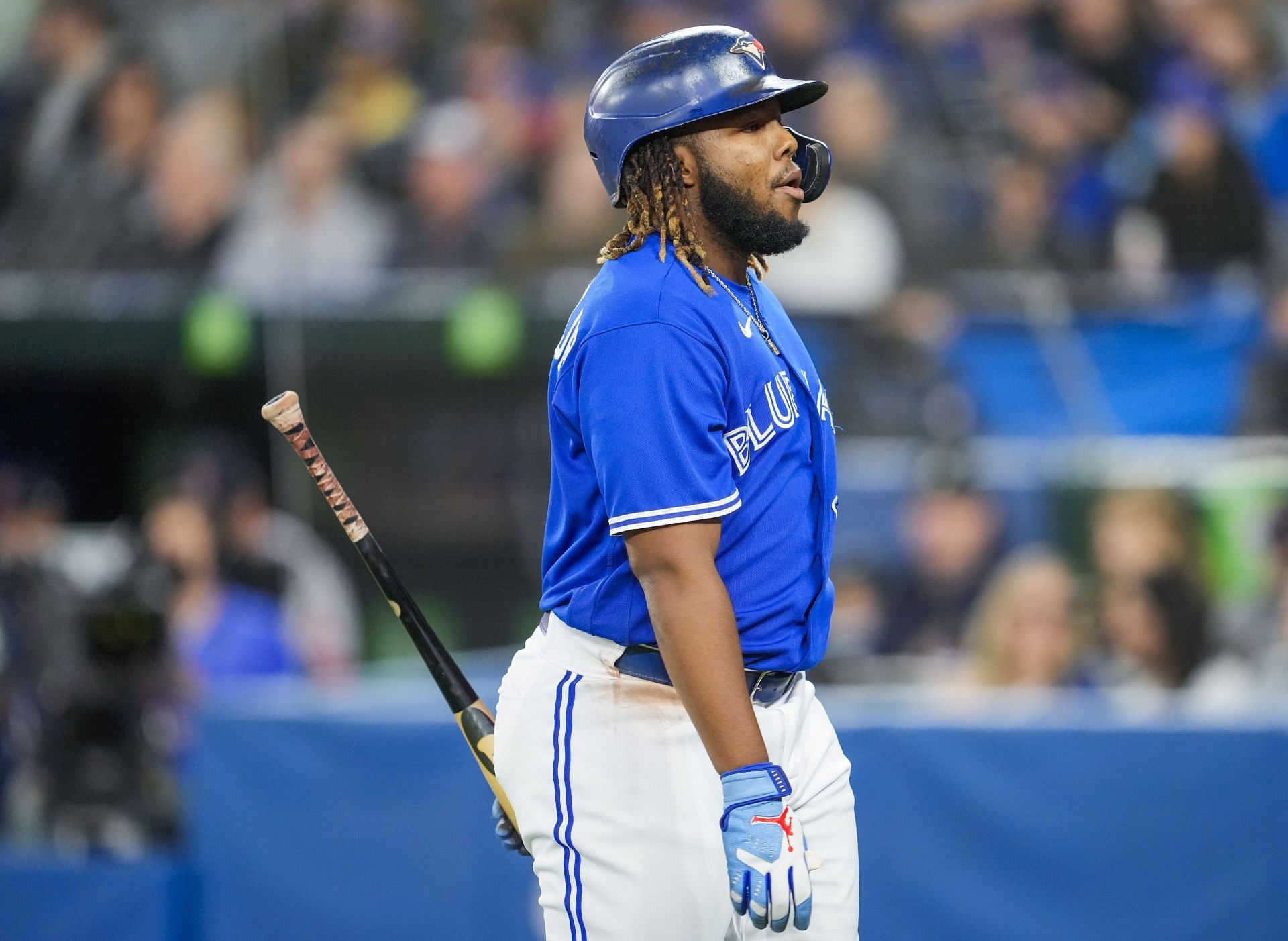 Vladimir Guerrero Jr. is one of the best young players in baseball. Boston Red Sox v Toronto Blue Jays