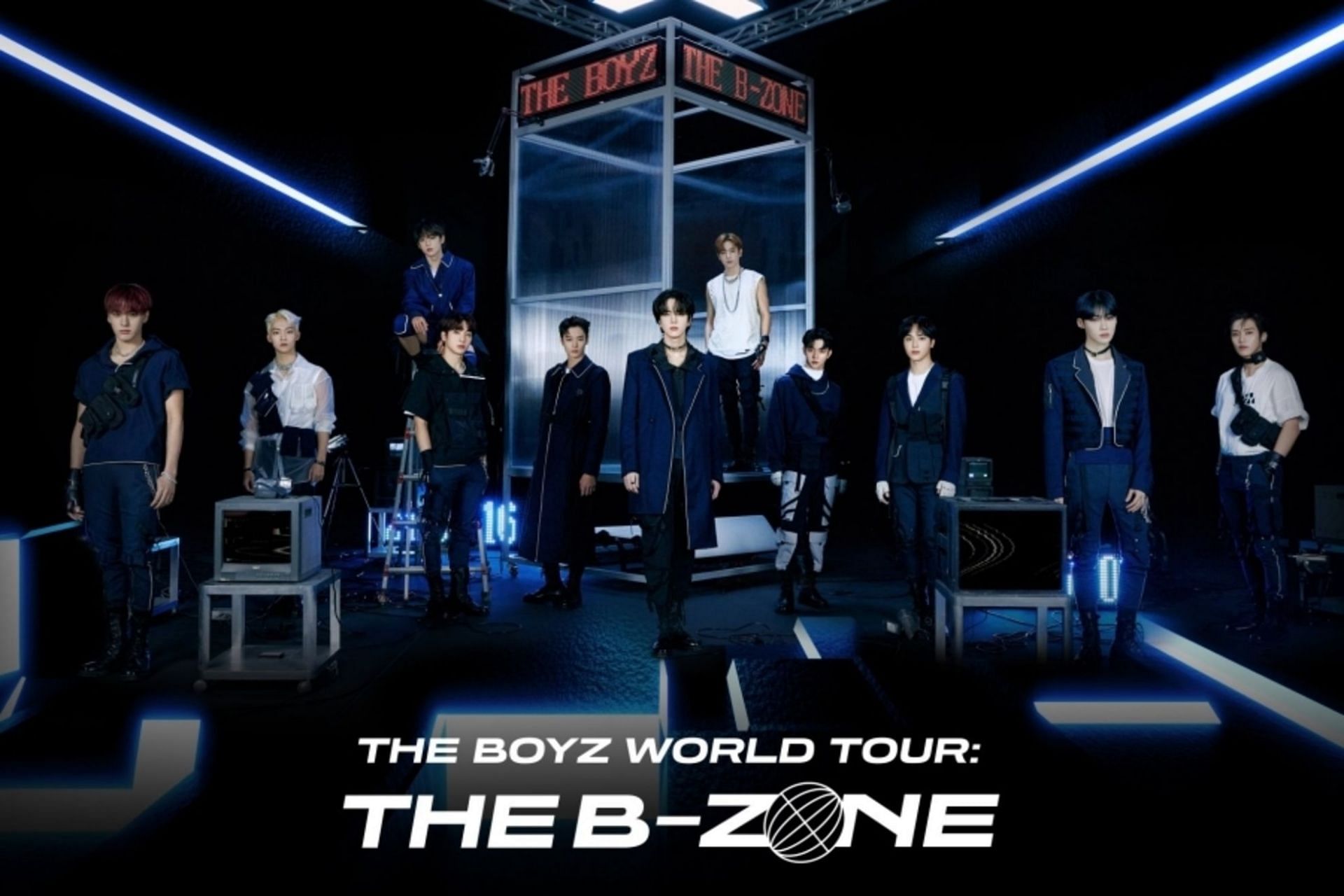 The Boyz have announced the dates for the American leg of their World tour (Image via @IST_THEBOYZ/Twitter)