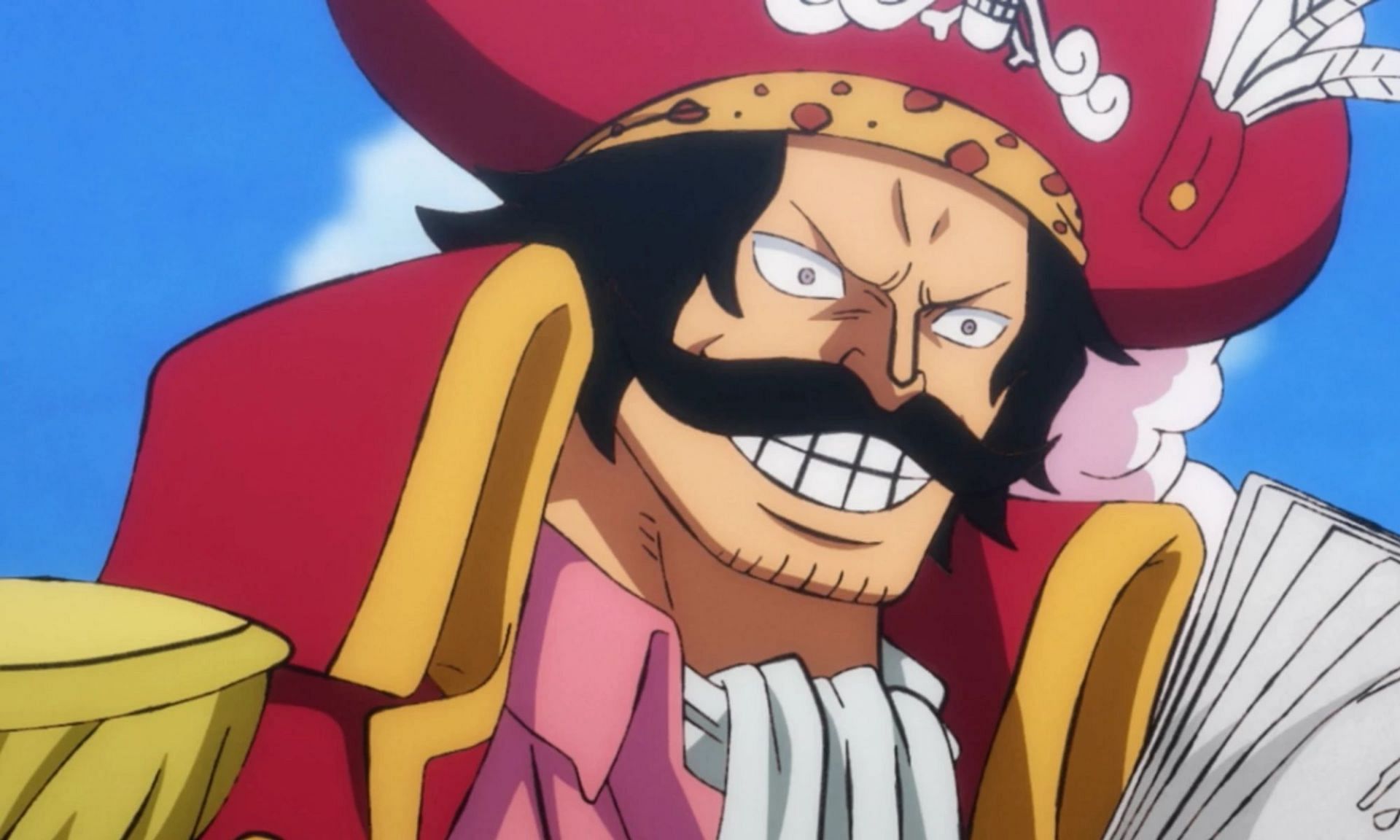 Only Eiichiro Oda knows what Roger saw in Laugh Tale (Image via Toei Animation)