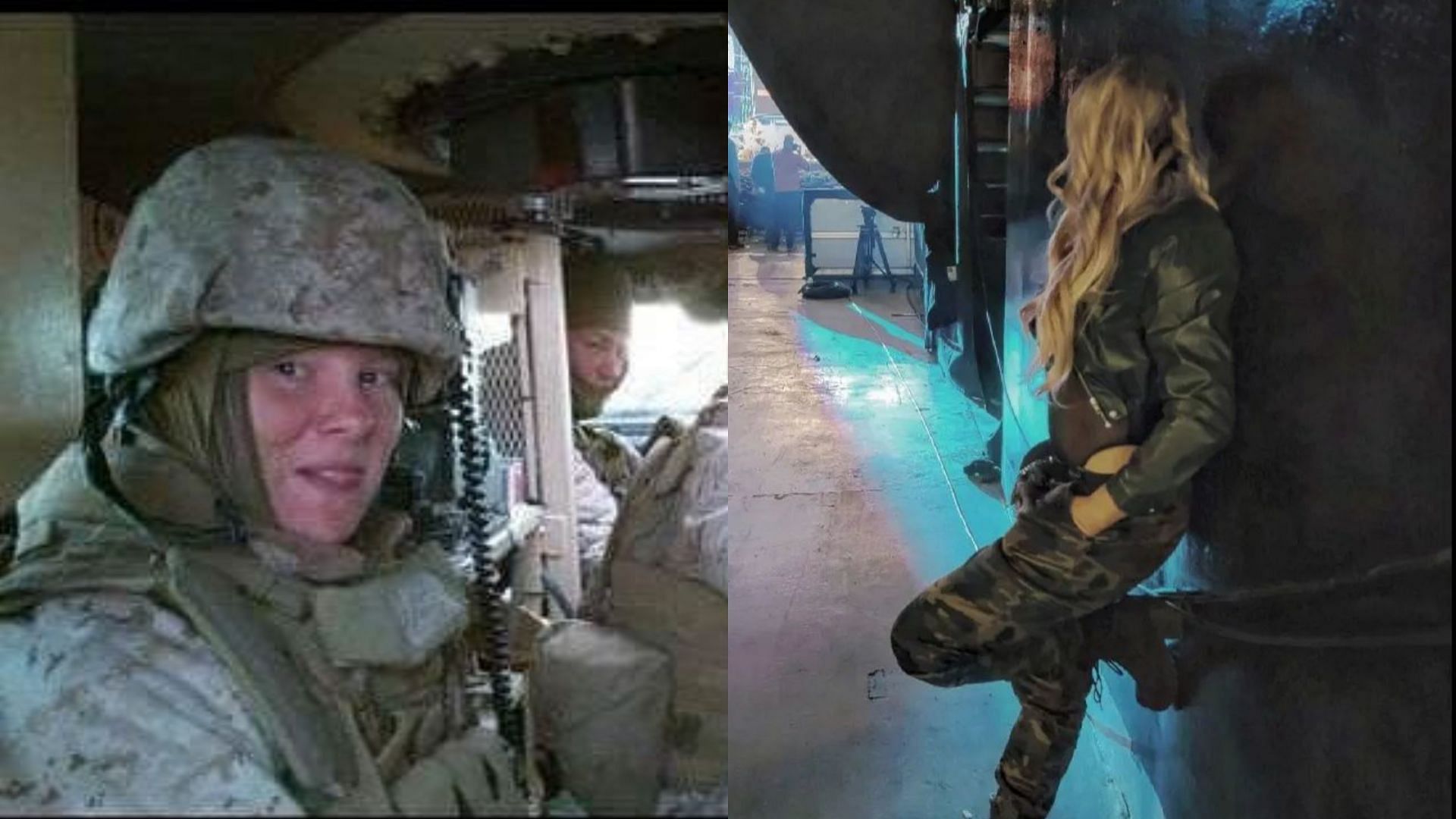 WWE Superstar Lacey Evans is a military veteran