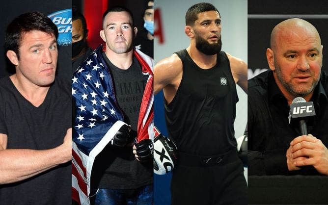Colby Covington knew nothing about Khamzat Chimaev fight until Dana White said it, per Chael Sonnen