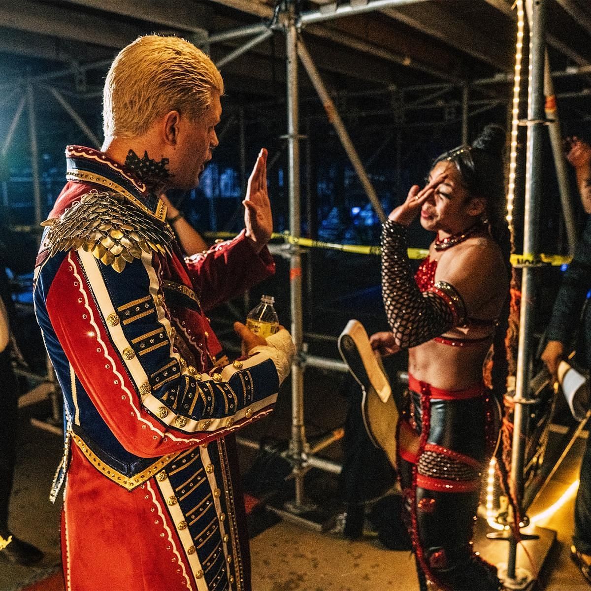 Cody Rhodes and Bianca Belair