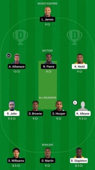 SPB vs DVE Dream11 Fantasy Suggestion #1