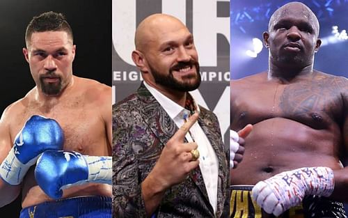 Joseph Parker, Tyson Fury, and Dillian Whyte