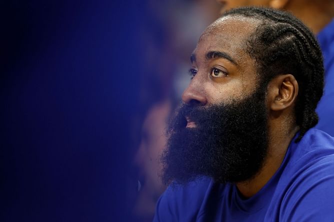 "They said you were the missing piece, they shipped out 3 guys to bring you in" - Shannon Sharpe questions how James Harden cannot feel any pressure ahead of the playoffs