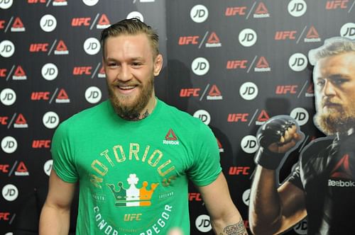 Conor McGregor Retail Appearances (Image via Getty)