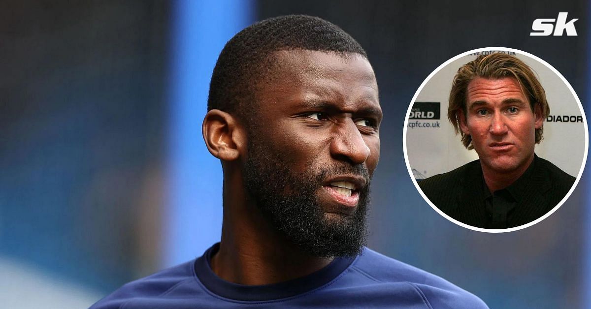 Jordan has slammed Rudiger (in pic) for deciding to leave Chelsea.