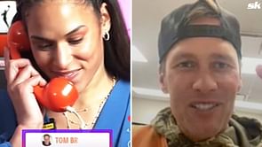 WATCH: Tom Brady surprises top WNBA draft pick Veronica Burton on her big day