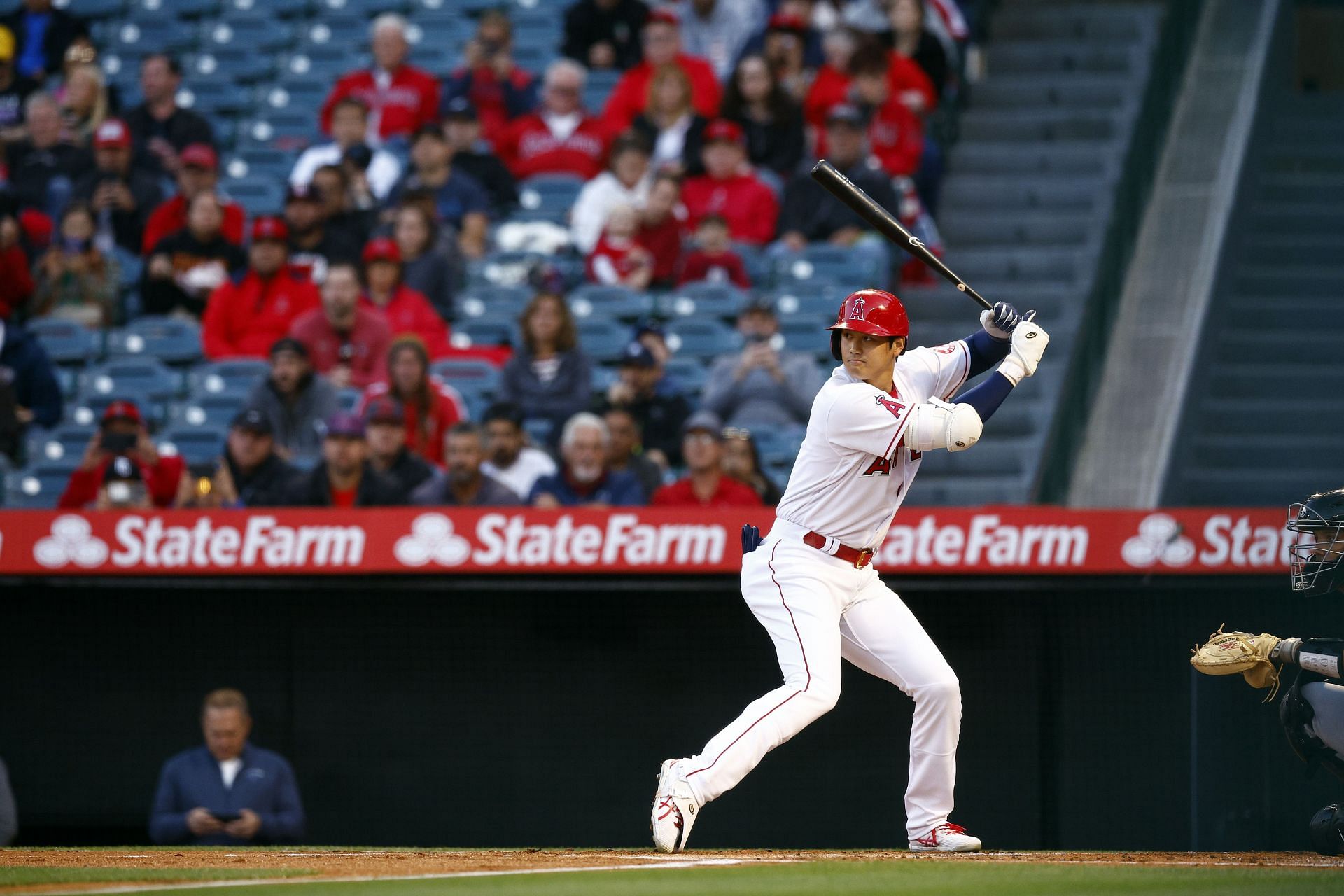 Miami Marlins v Los Angeles Angels