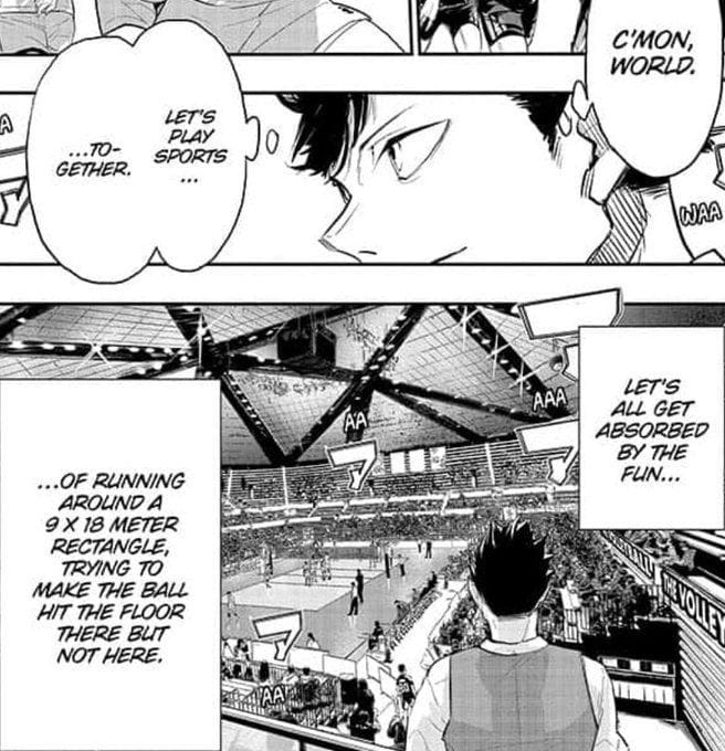 Haikyuu!! Special OneShot Furudate reignites the love of volleyball