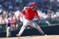 Los Angeles Angels starting pitcher on April 8