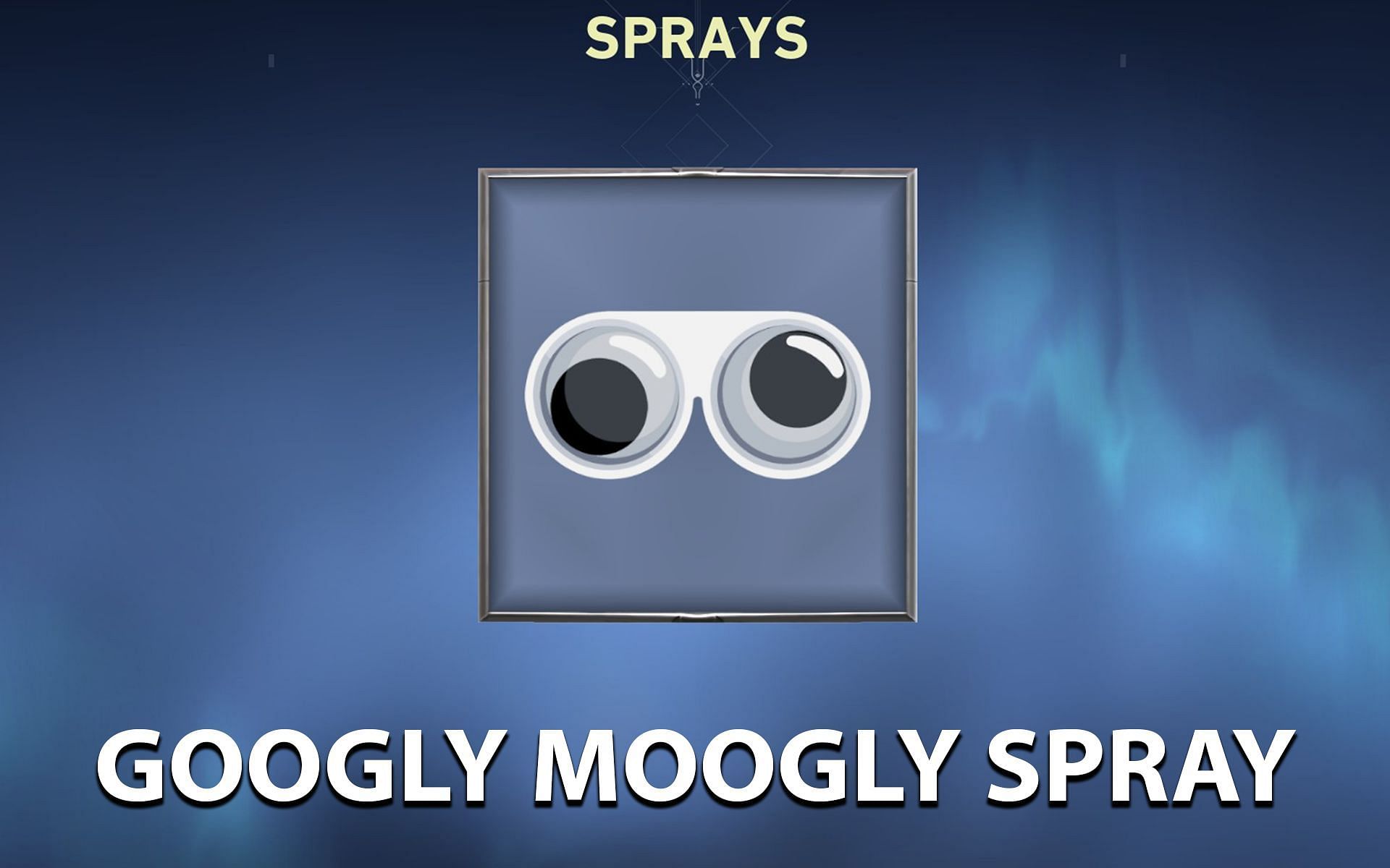 New Googly Moogly spray in Valorant is now available via Amazon Prime Gaming (Image via Riot Games)