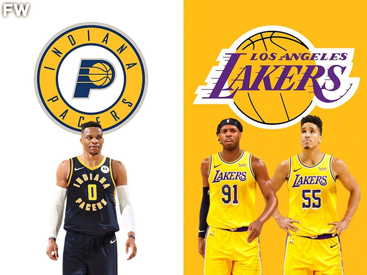 One of the LA Lakers' reported solutions to the Westbrook problem is shipping him to the Indiana Pacers for Buddy Hield and Malcom Brogdon. [Photo: Fadeaway World]