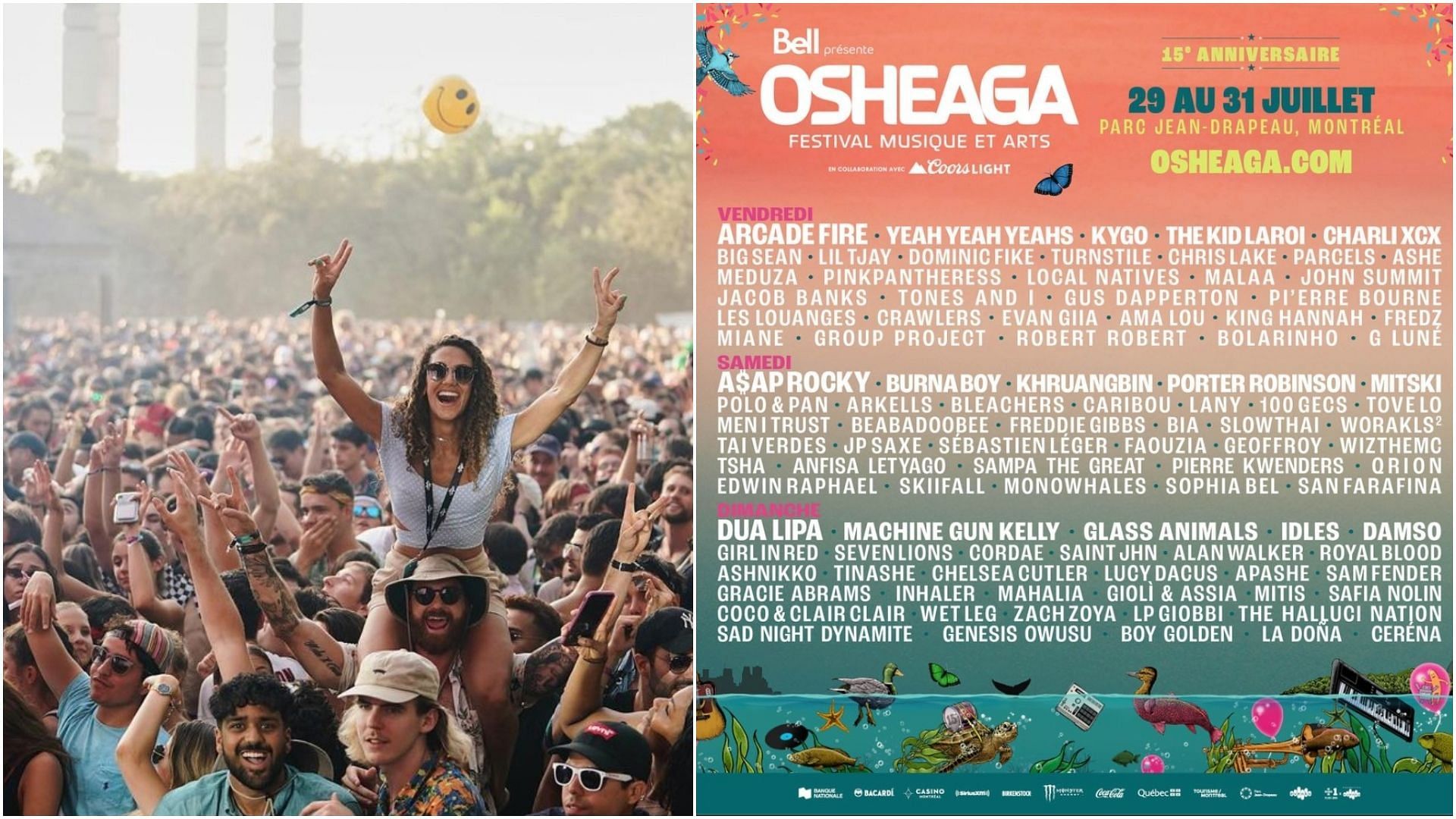 Osheaga Music Festival 2022: Lineup, tickets, price, dates, and more