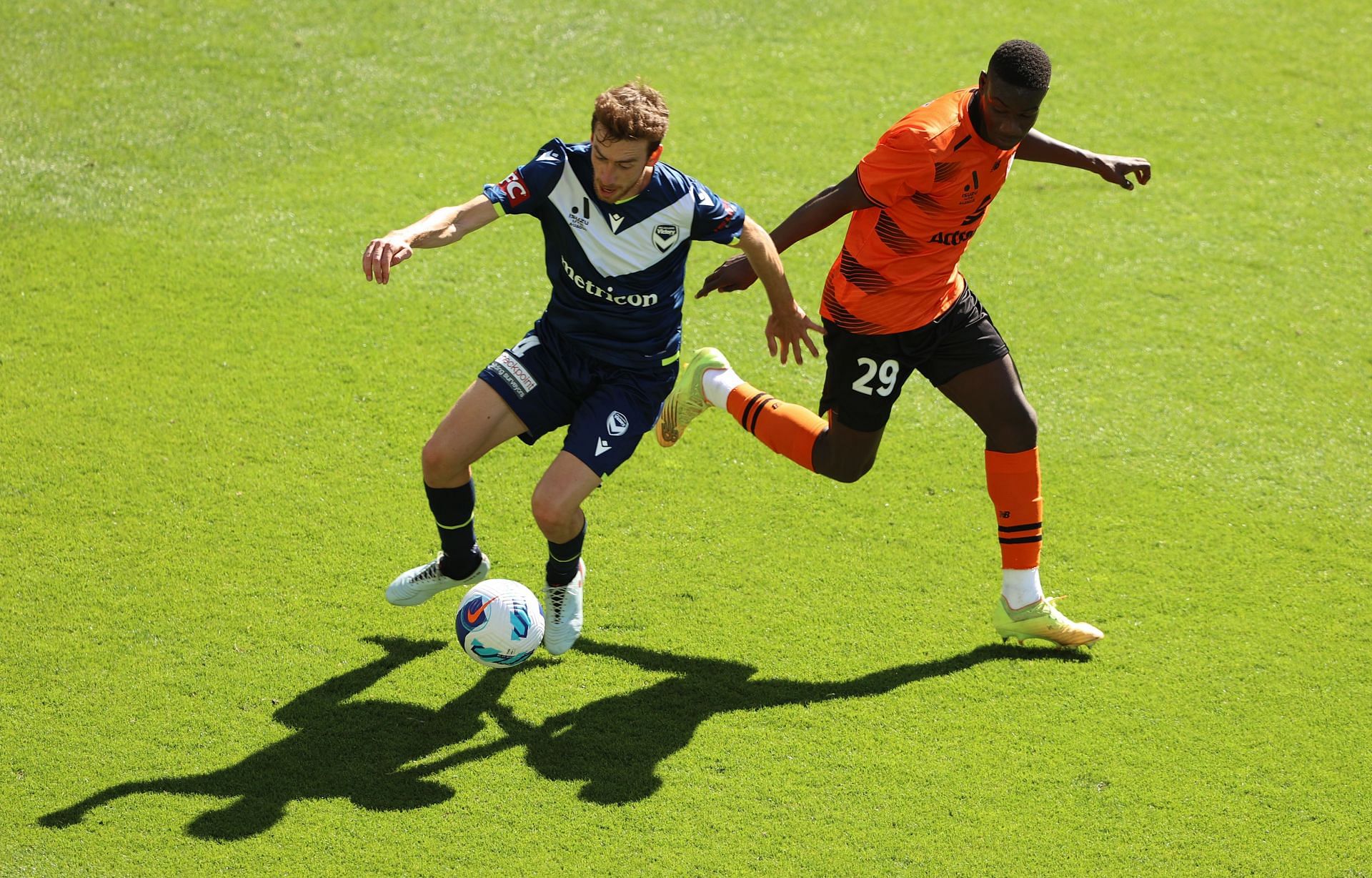 Melbourne Victory will welcome Brisbane Roar to the AAMI Park on Tuesday.