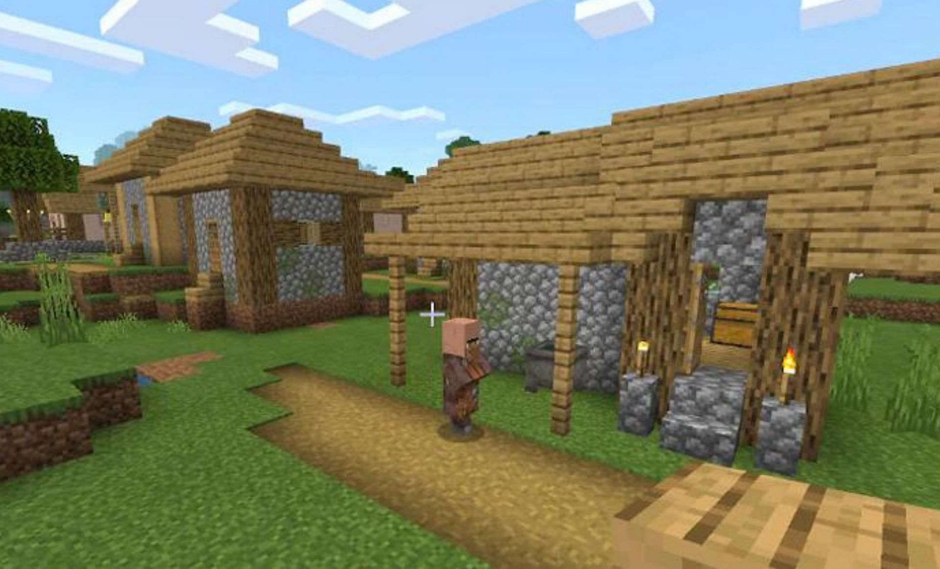 Minecraft villages (Image via Mojang)