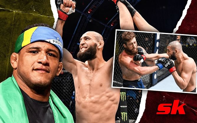 You don't know the first or second guy he fought in the UFC - Gilbert Burns undermines Khamzat Chimaev's 'hype train'
