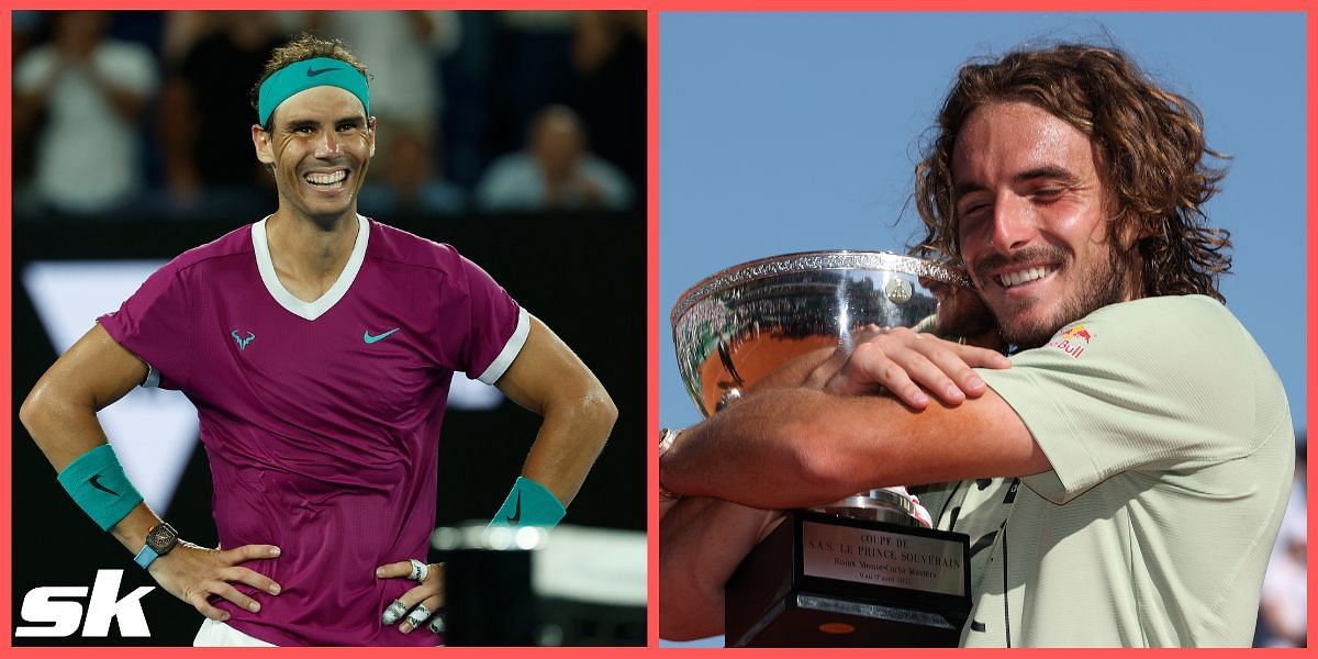 Rafael Nadal is at the top of the ATP Race to Turin rankings while Stefanos Tsitsipas is at No. 2