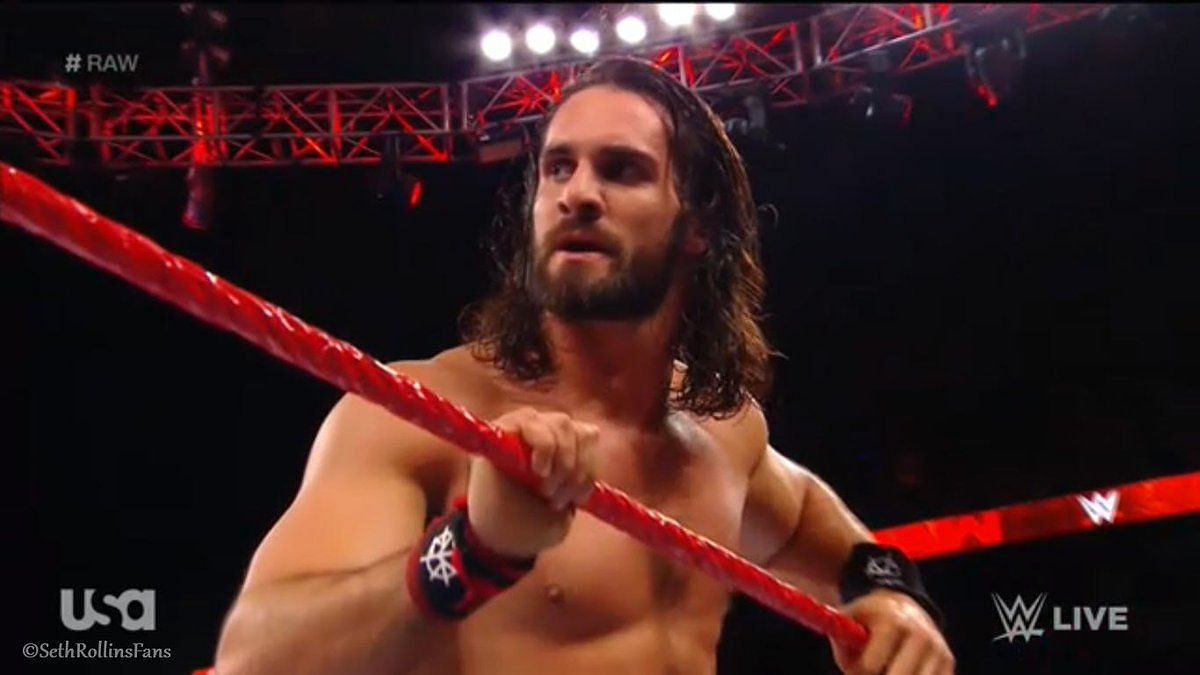 Seth &#039;Freakin&#039; Rollins was on the losing end of his match on RAW