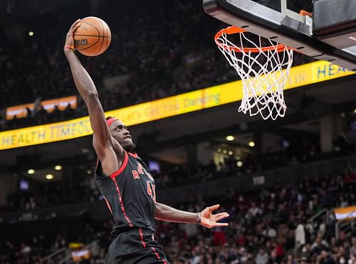 The Toronto Raptors' Pascal Siakam will try to keep his team alive in Monday's NBA playoff matchups.