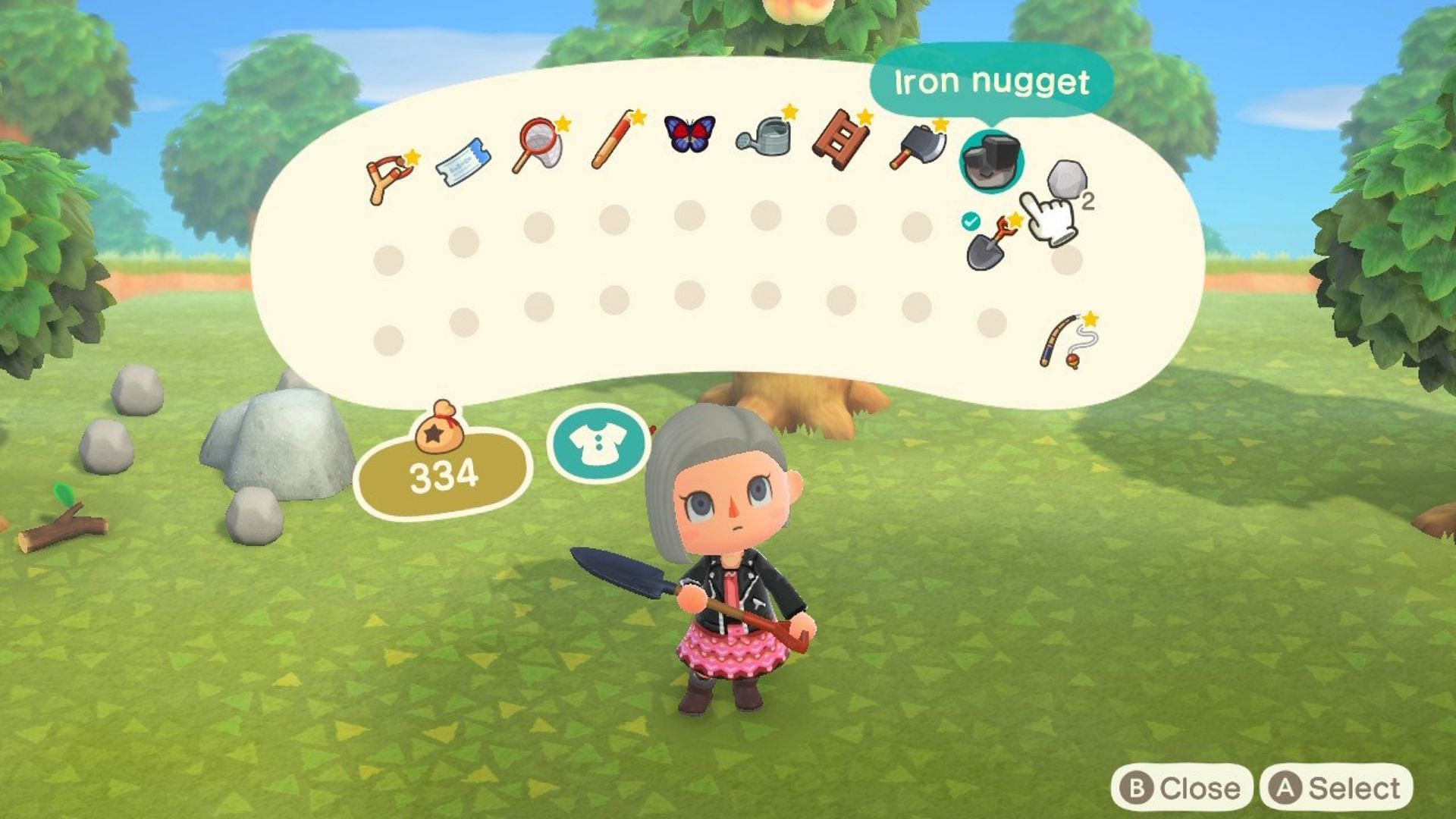 Cara Mendapatkan Banyak Iron Nuggets di Animal Crossing: New Horizons