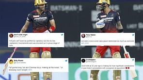 "Faf and VK, you're the reason for this loss!" - RCB fans furious as Faf, Kohli fail against CSK in IPL 2022