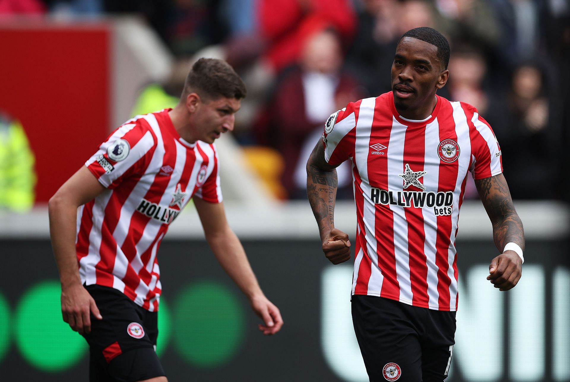 Ivan Toney has scored 12 times in the Premier League this season.