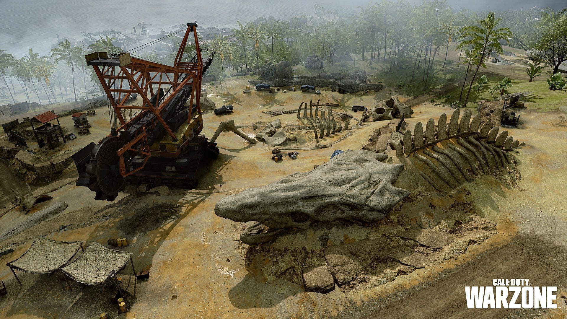 A look at the new Dig Site POI (Image via Activision)