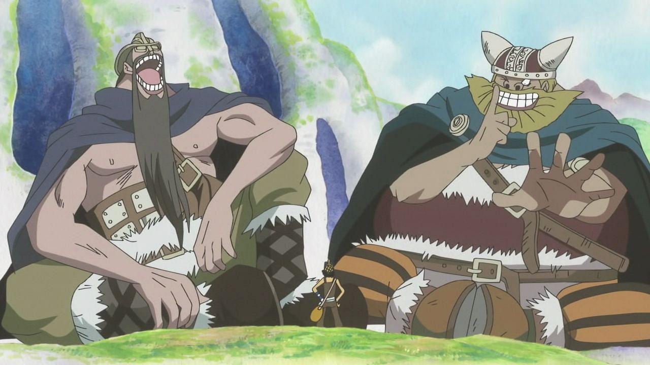 Dorry (left) and Broggy (right) as seen in the series&#039; anime (Image via Toei Animation)