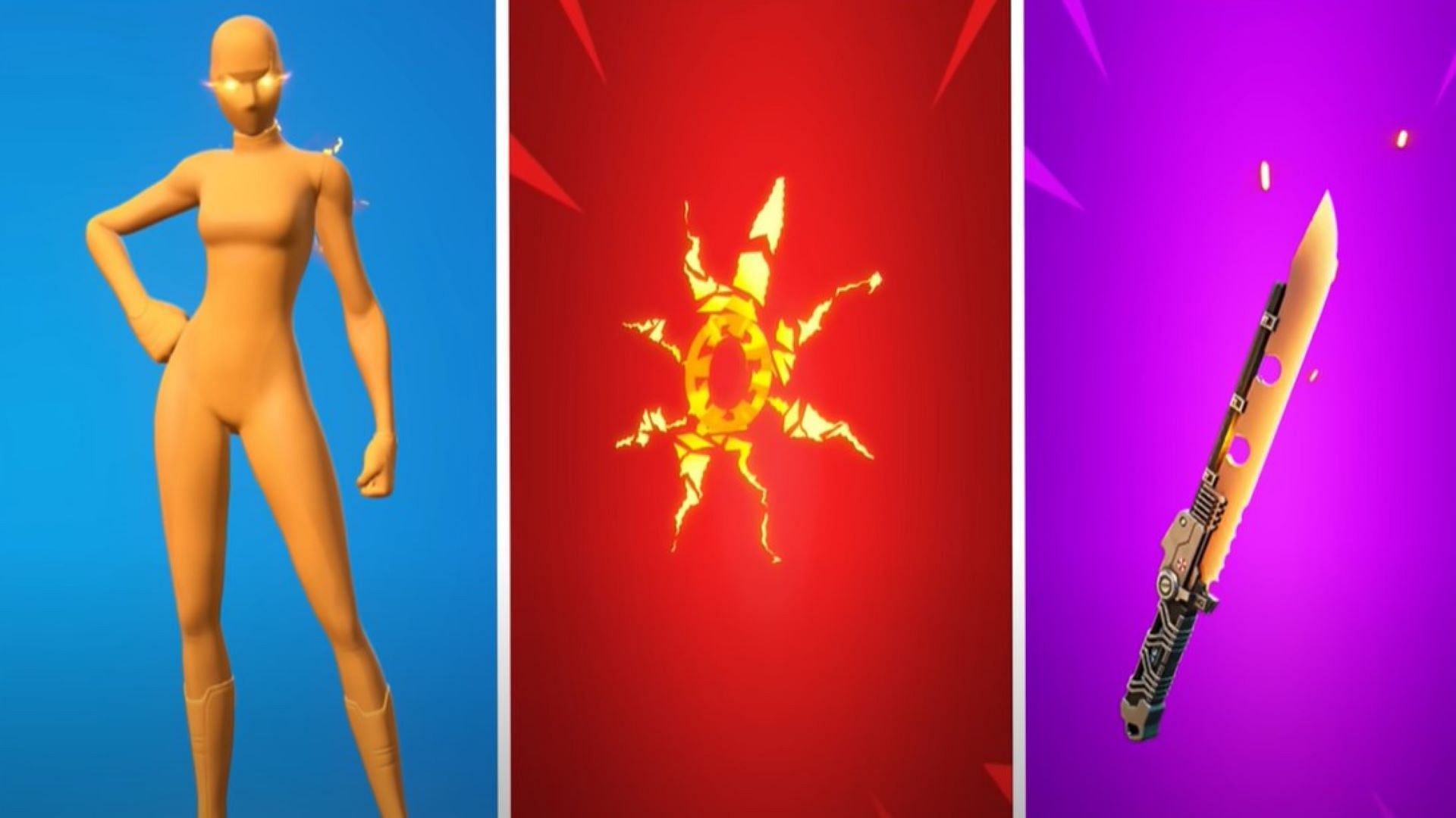 Orange Superhero skin + Oro Soul back bling + Hot Dogger combo in the game (Image via Kyro/YouTube)