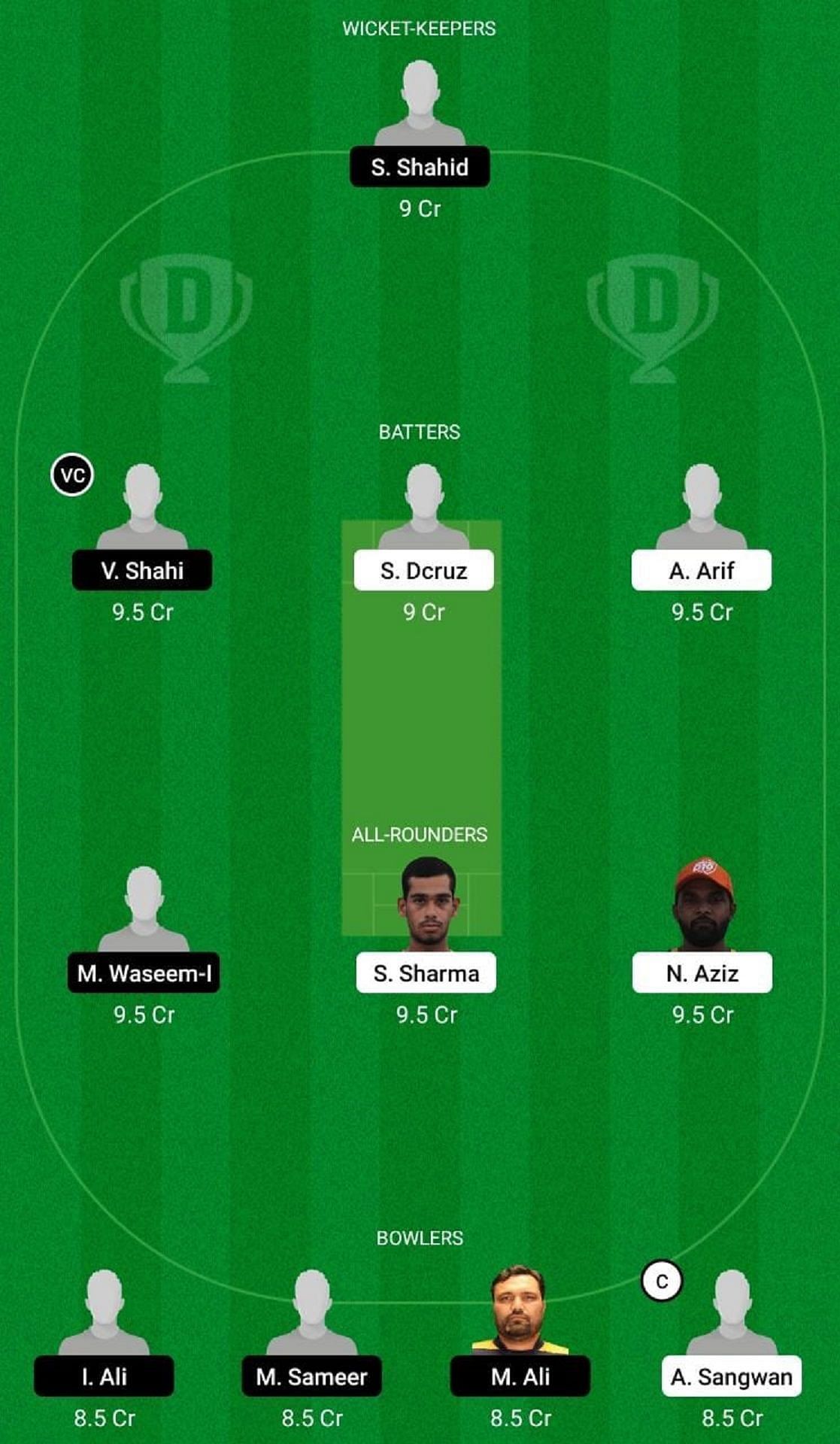 AJH vs VEN Dream11 Fantasy Suggestion #2