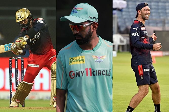 IPL 2022: 3 batters who might score the most runs in today's LSG vs RCB fixture