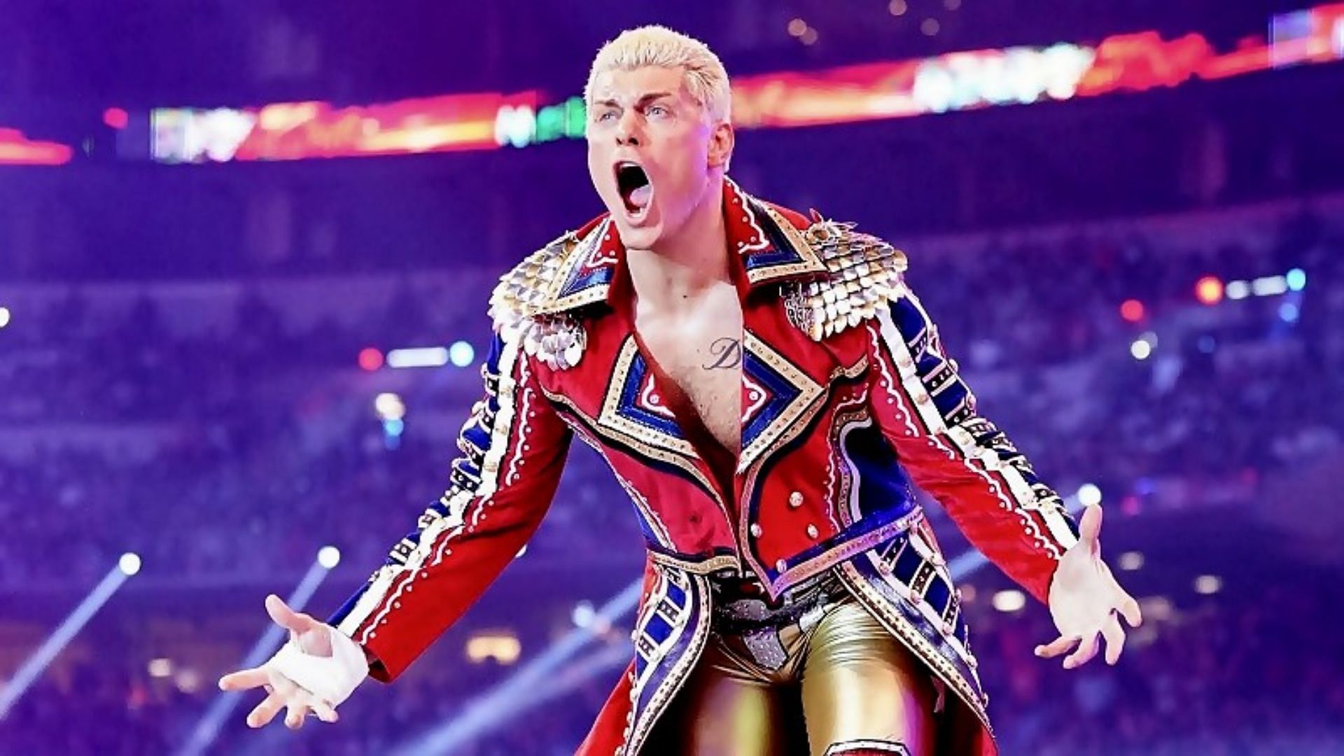 Cody Rhodes made his WWE return at WrestleMania 38