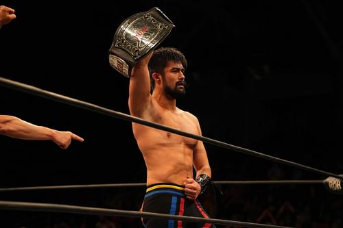 AEW wrestler Wheeler Yuta is also the current ROH Pure Champion