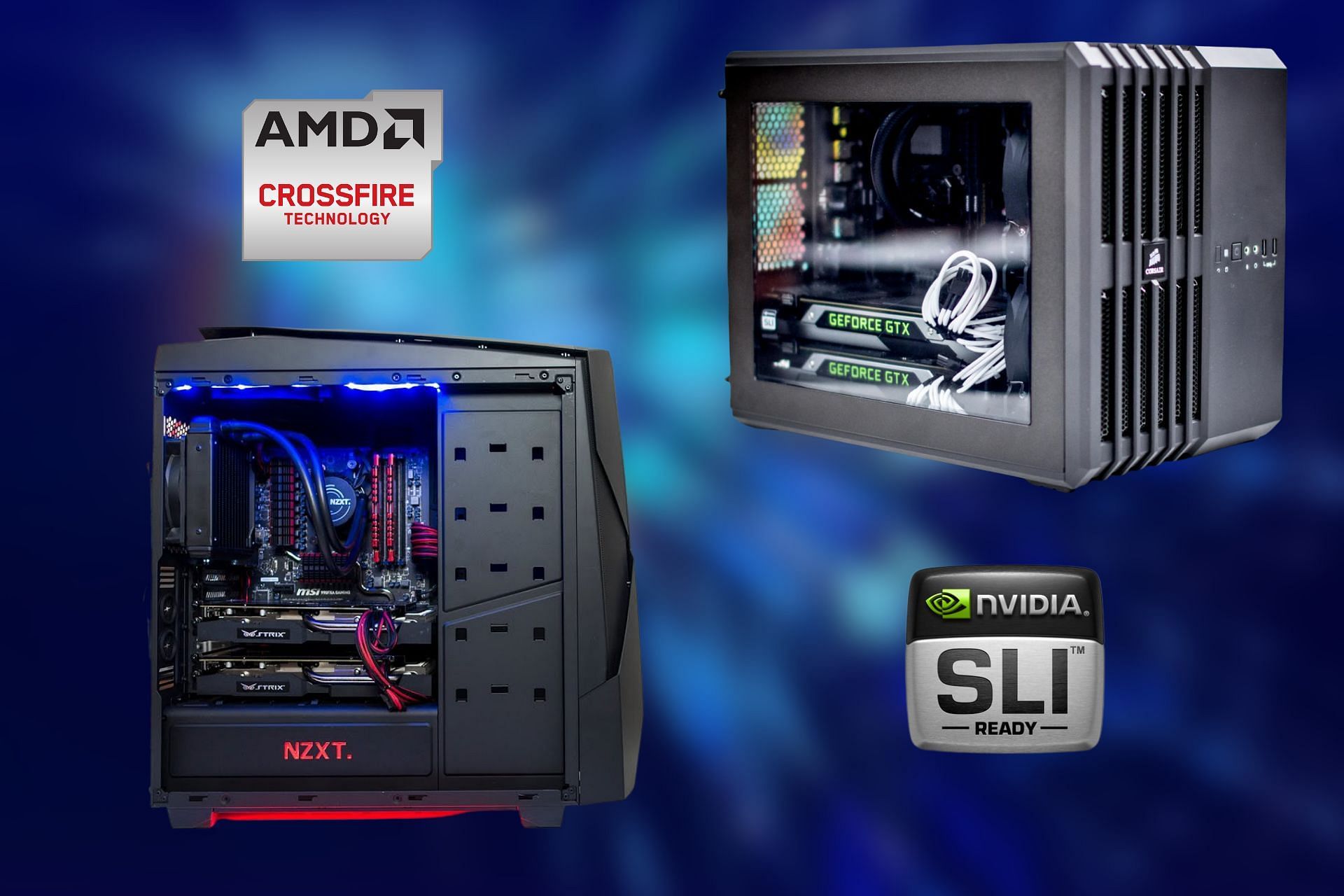 Crossfire discount nvidia cards