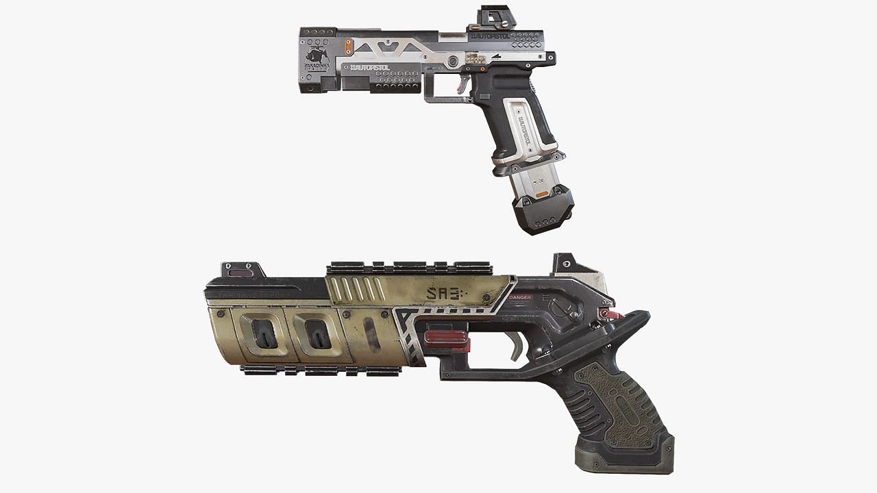 RE-45 and Mozambique are one of the best weapons to start Arenas with in Apex Legends (Image via Sportskeeda)