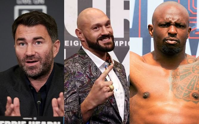 "He's got to disrupt the rhythm" - Eddie Hearn compares Tyson Fury vs. Dillian Whyte to Anthony Joshua vs. Oleksandr Usyk