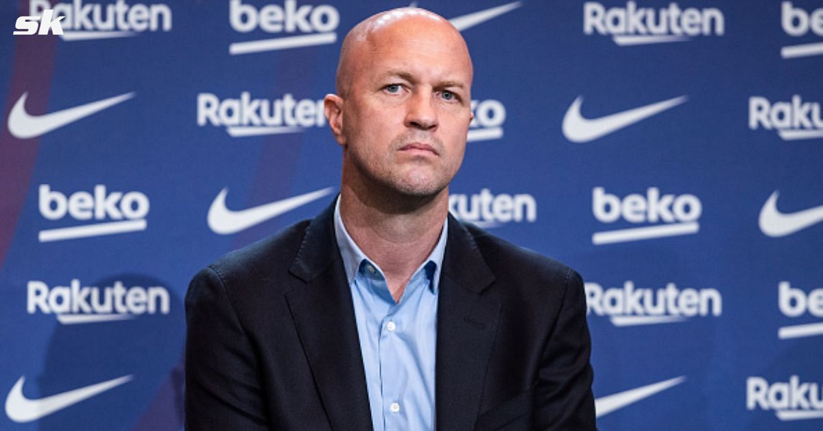 Barcelona&#039;s technical director Jordi Cruyff