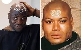 Francis Ngannou compares himself with Teal'c from 'Stargate SG-1' in self-trolling bald joke