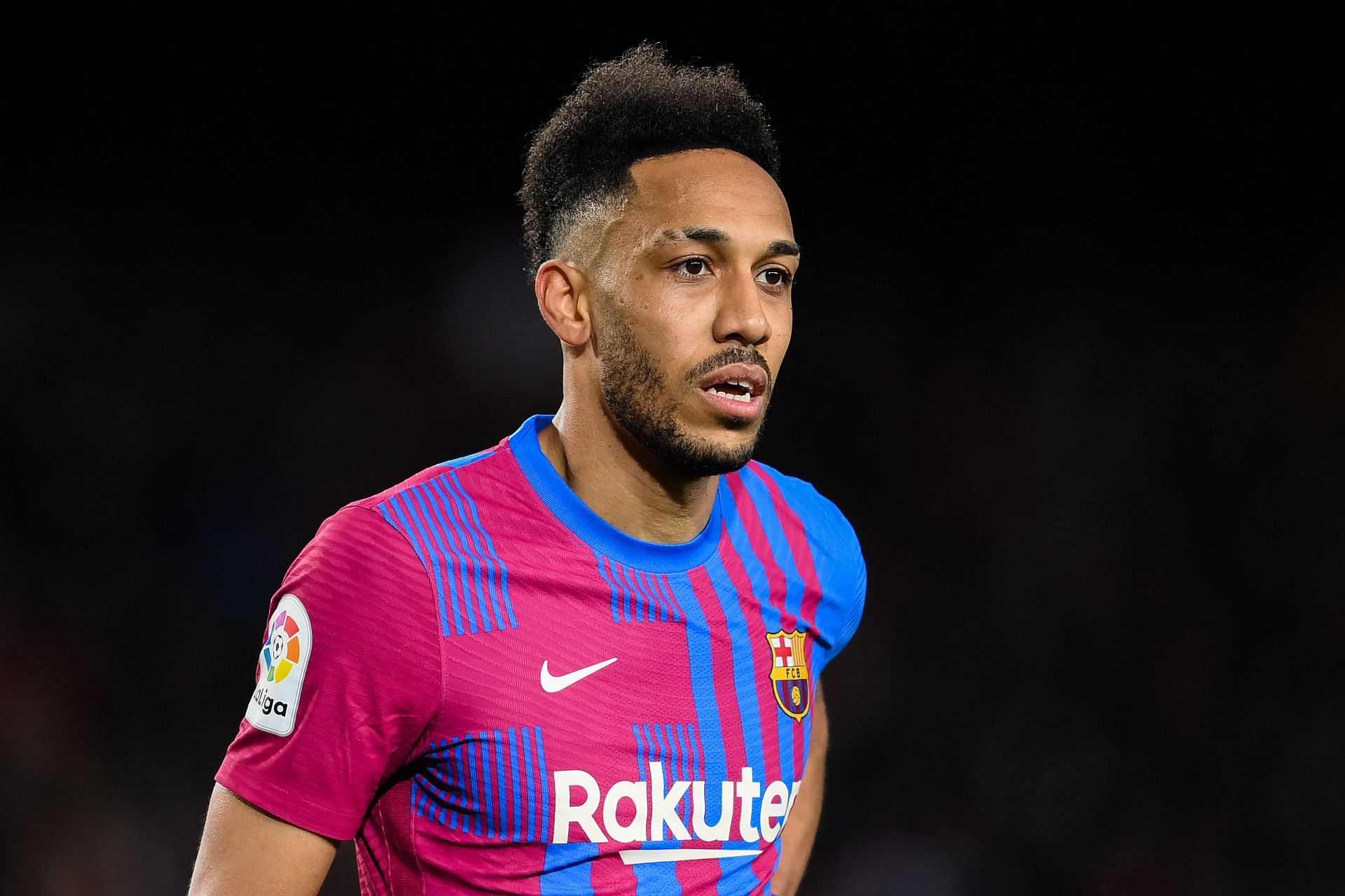 Aubameyang has been in good form for the Catalans