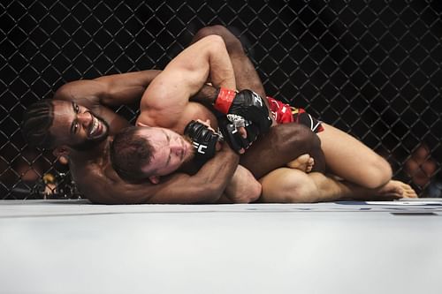 UFC 273: Volkanovski v The Korean Zombie Zombie, Aljamain Sterling (top), Petr Yan (bottom)