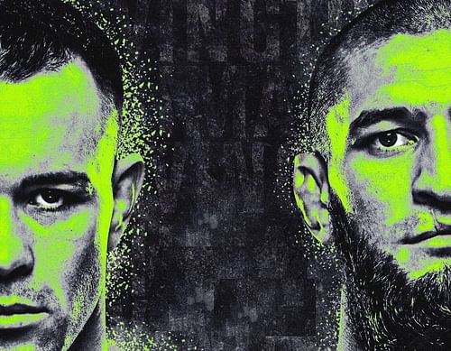 Colby Covington (left) and Khamzat Chimaev (right) [Image via @needingart on Twitter]