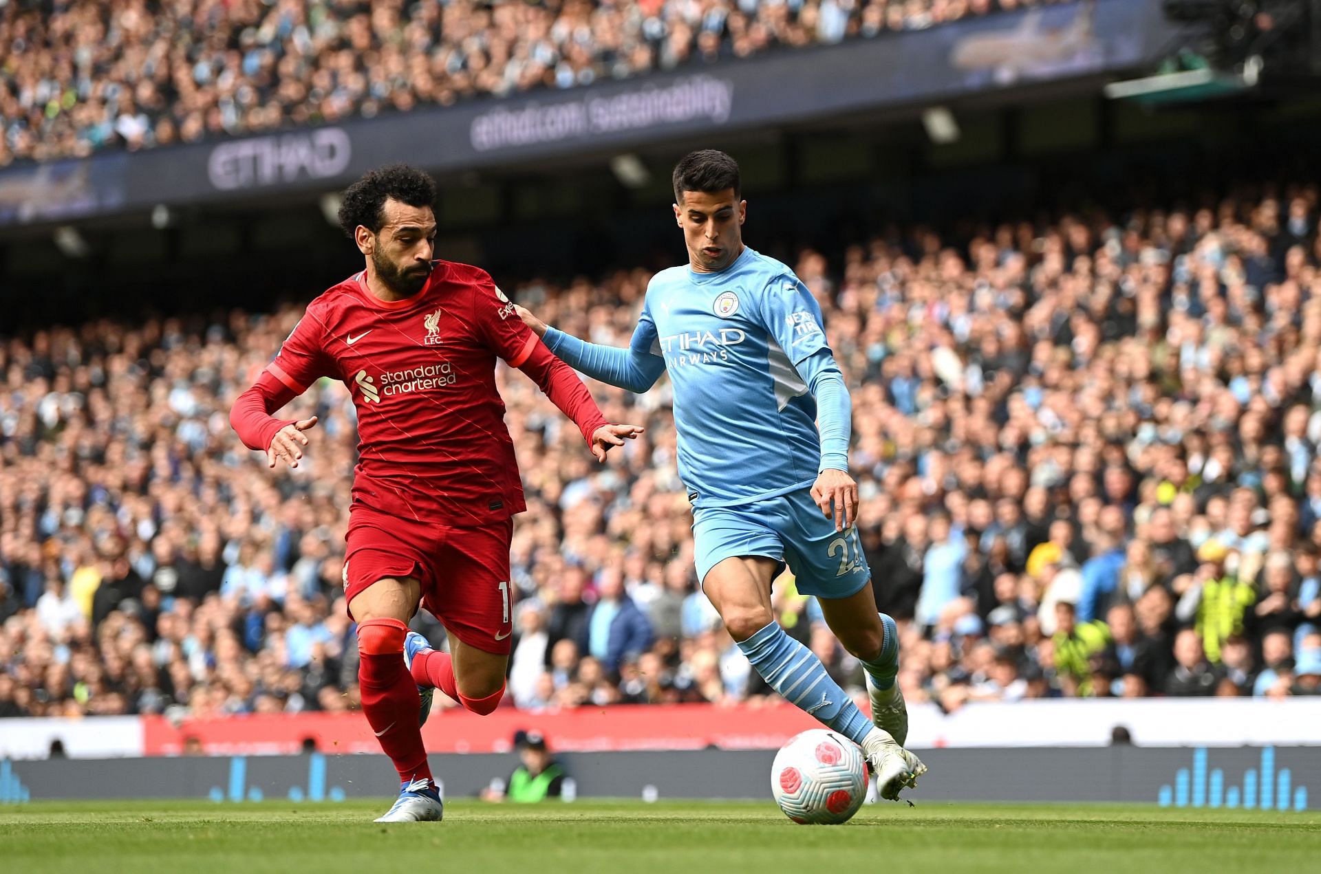 Manchester City take on Liverpool this weekend