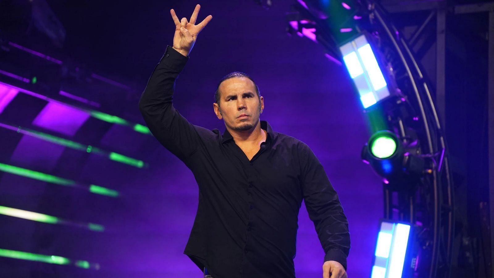 Matt Hardy before being expelled by his former stablemates.