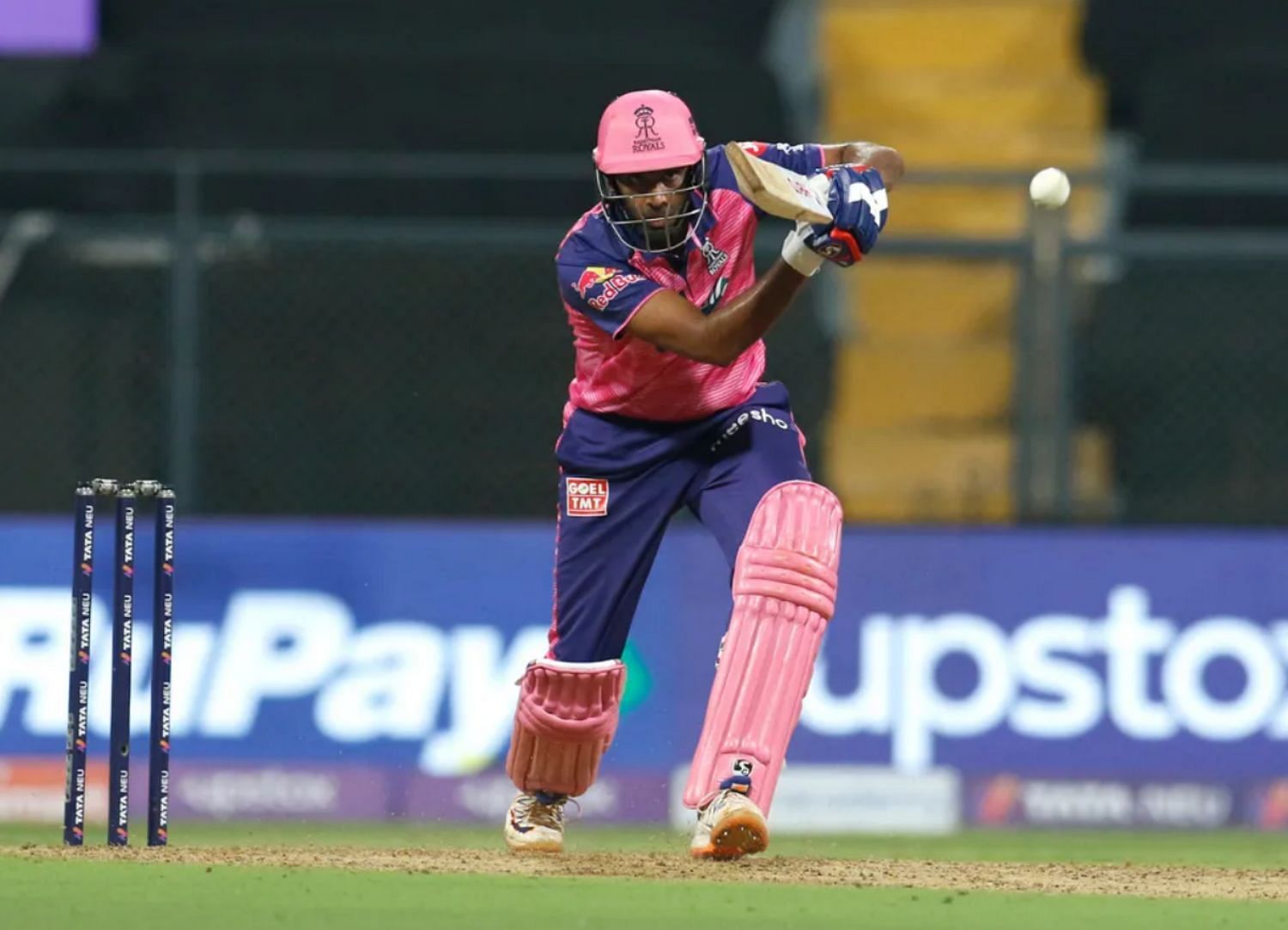 Ravichandran Ashwin again made news for his batting. Pic: IPLT20.COM