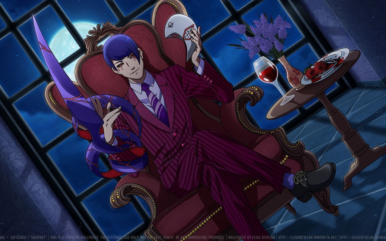 Tsukiyama in Tokyo Ghoul (image via Studio Pierrot)