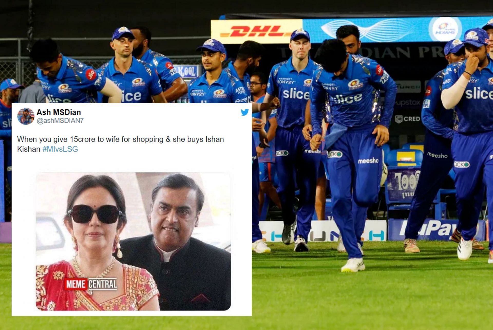 MI vs LSG memes, IPL 2022: Top 10 funny memes from today's match MI vs LSG memes, IPL 2022: Top 10 funny memes from today's match