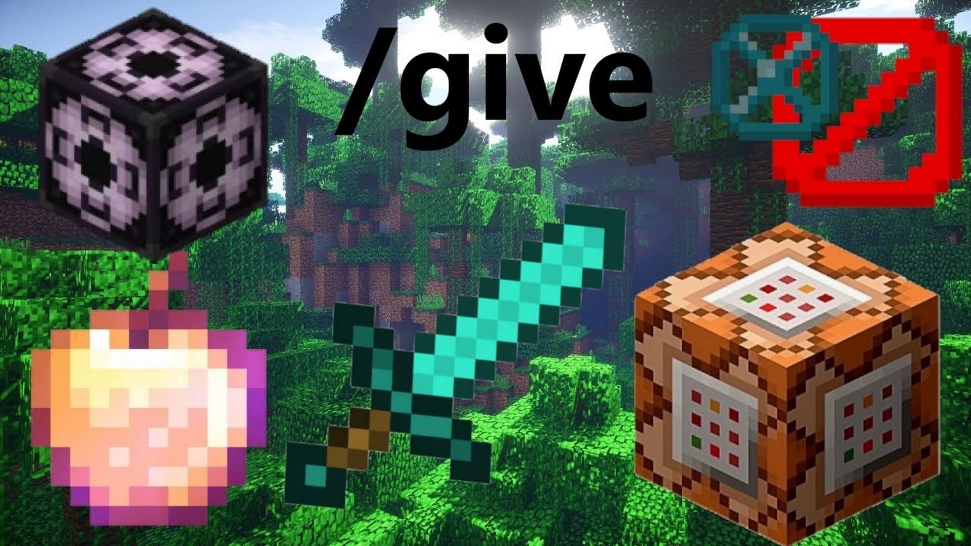/Give provides players with a given item or block (Image via Mojang)