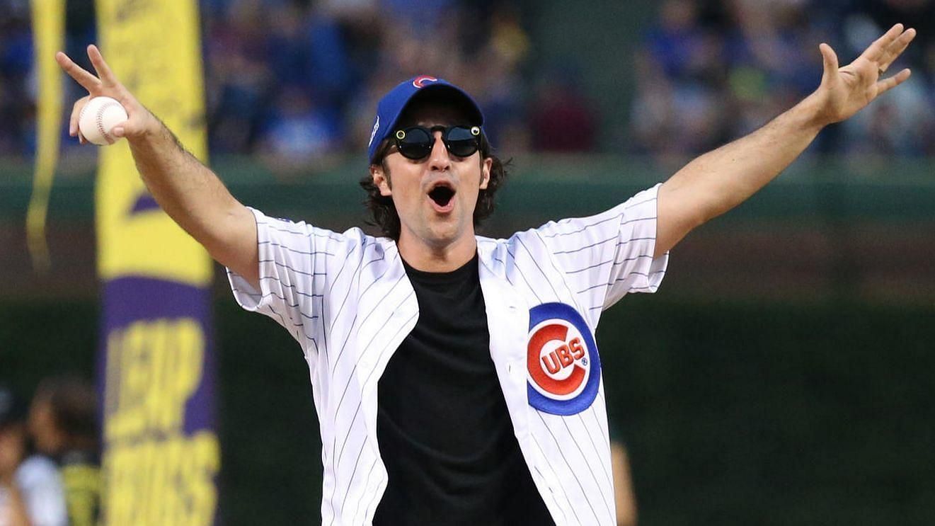 Henry Rowengartner' throws out first pitch, sings seventh inning